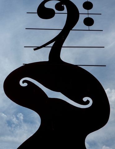 Basshenge is a big homage to a big instrument. 