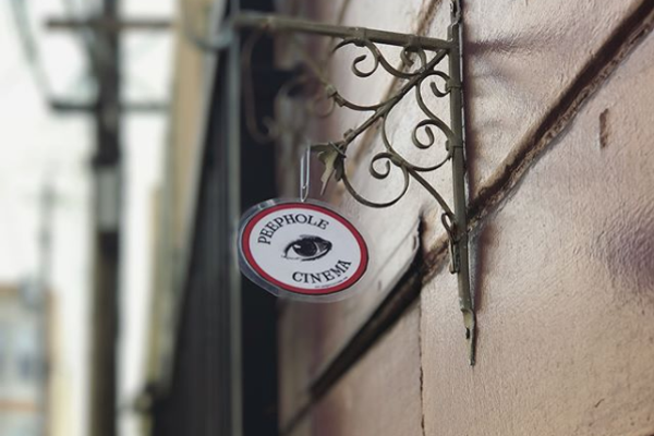Peephole Cinema.