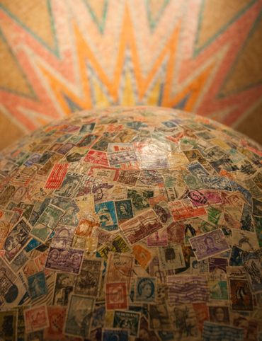 This ball of stamps has been hulking since 1953.