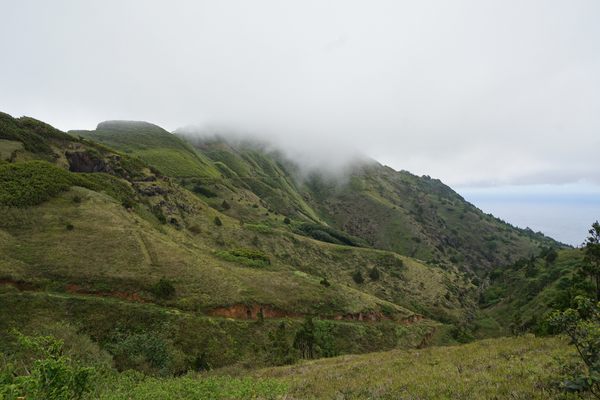 Green Mountain summit on Ascension Island