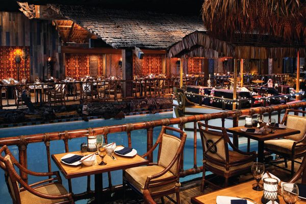 The Tonga Room’s pool.