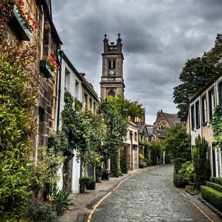 Circus Lane, Edinburgh.