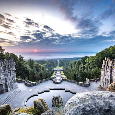In winter, this 590-acre Baroque park is home to sledding, skating, and romping dogs.