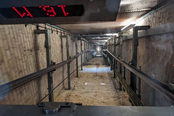This elevator is still considered a technical marvel.