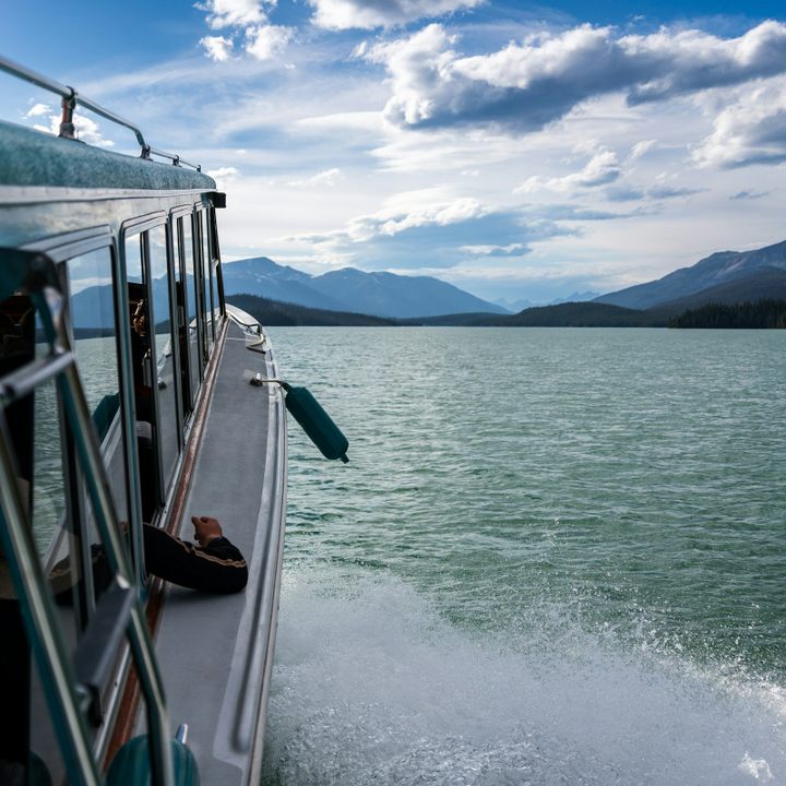 Maligne Lake cruise