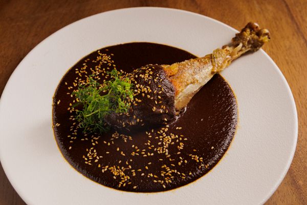 Mole del campo is rich and astonishingly complex.
