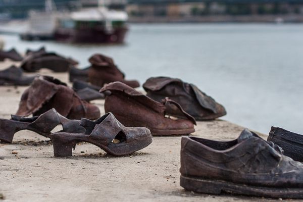 Shoes on the Danube