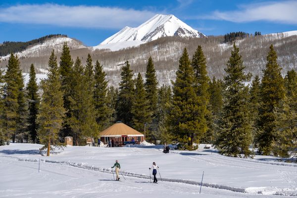 Dinners are only available in the winter, when the yurt must be accessed by ski or snowshoe.