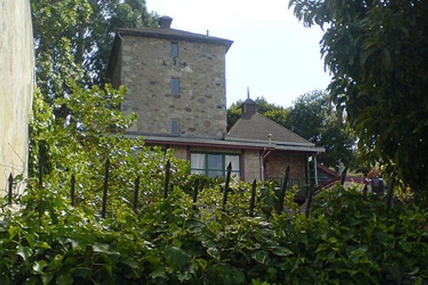 Albion Castle from the front of the property