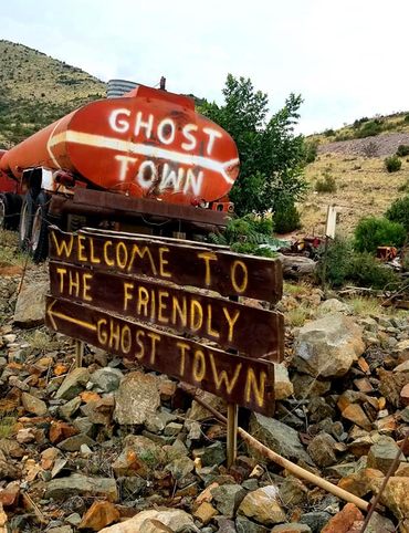 All the ghosts are friendly in these towns.
