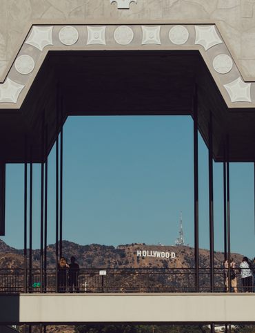 View of the Hollywood Sign from Babylon Court