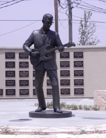 Buddy Holly still plays in Lubbock, TX. 
