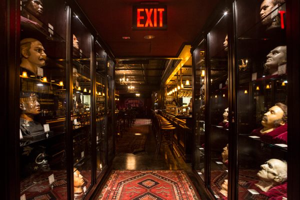 The entranceway. 